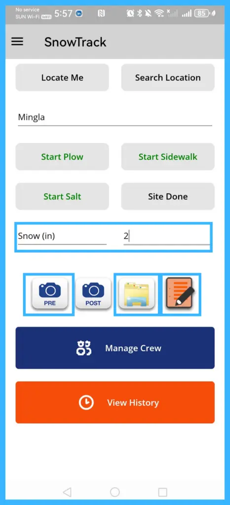 The Pre Image, folder and paper and pencil icons